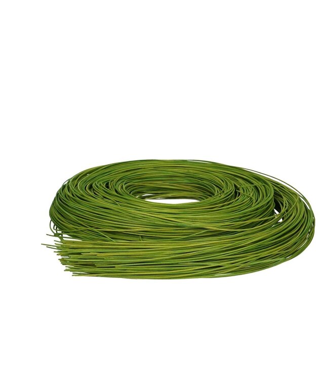 Apple green decoration Rattan 1.5mm 250 grams | Can be ordered per piece