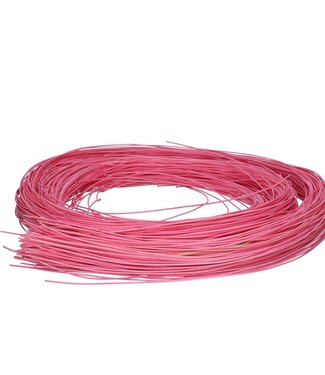 MyFlowers Pink decoration Rattan 1.5mm 250 grams (x1)