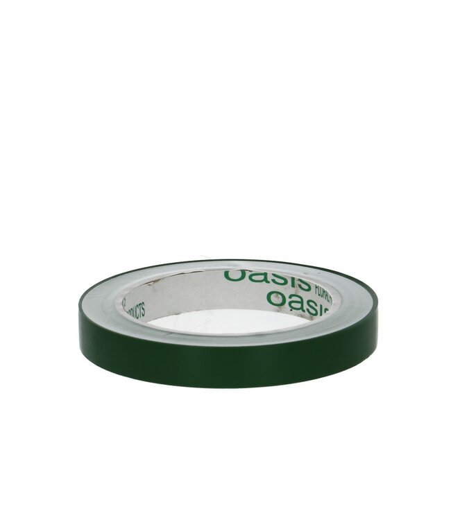Dark green Tape 15mm 33m pvc Oasis | Per 10 pieces