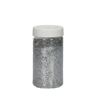 Silberner Dekorationsglitzer 150 ml/92 g (x1)