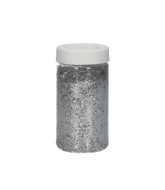 Silberner Dekorationsglitzer 150 ml/92 g | Kann pro Stück bestellt werden