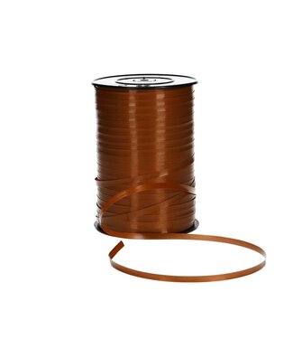 Bronze colored curling ribbon 5mm | Length 500 meters (x1)