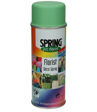 Hellgrüne Dekoration Dekospray 400ml Nilgrün (x1)