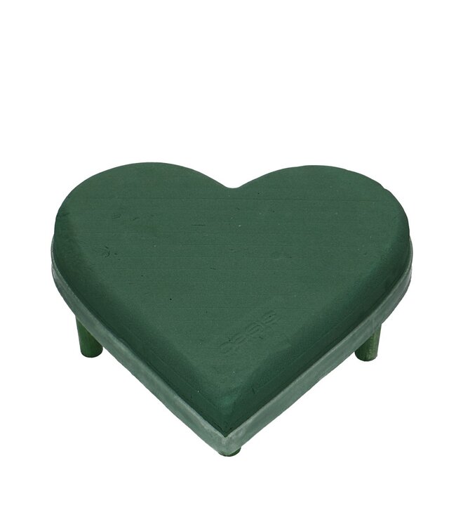 Green Oasis Heart Ecobase 29*30*4,5 Zentimeter | Pro 2 Stück