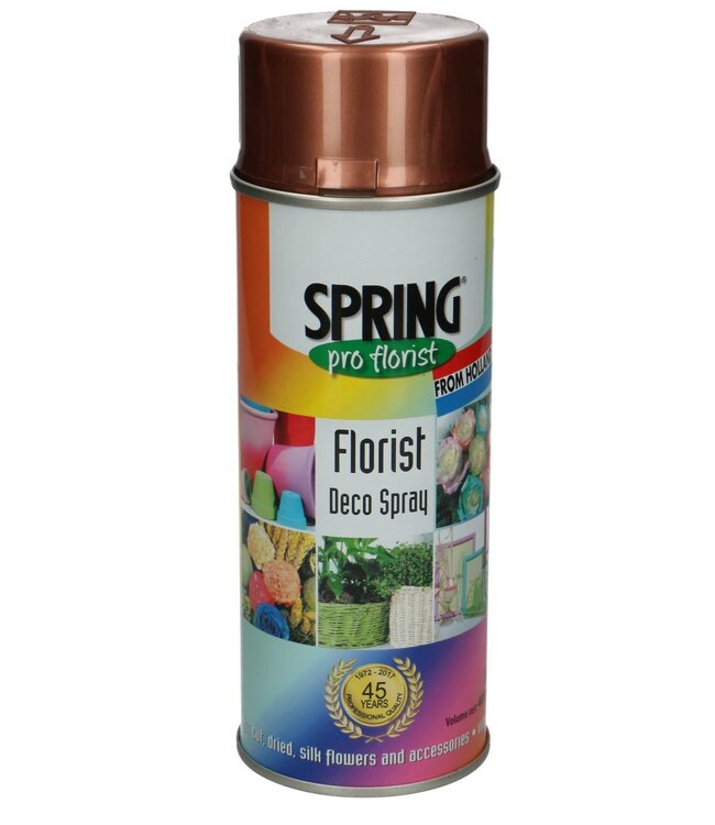 Copper-colored decoration Deco spray 400ml Coppertone | Can be ordered per piece