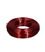 Red wire Aluminum 2mm | Length 60 meters 500g (x1)