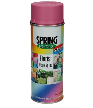 MyFlowers Décoration rose foncé Spray déco 400ml Orchidée Pâle (x1)