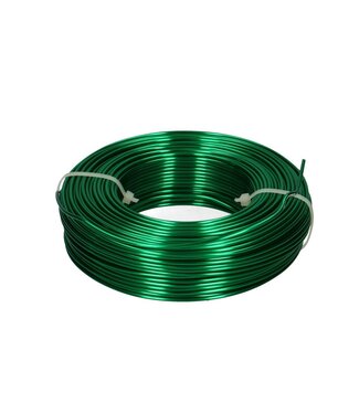 MyFlowers Fil vert Aluminium 2mm | Longueur 60 mètres 500g (x1)