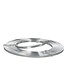 Fil argenté Aluminium plat 5mm | Longueur 10 mètres (x1)