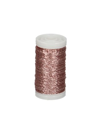 Pink wire Bouillon wire 0.3mm 100 grams (x1)
