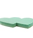 Green Oasis Heart Double 38*58 centimeters (x1)