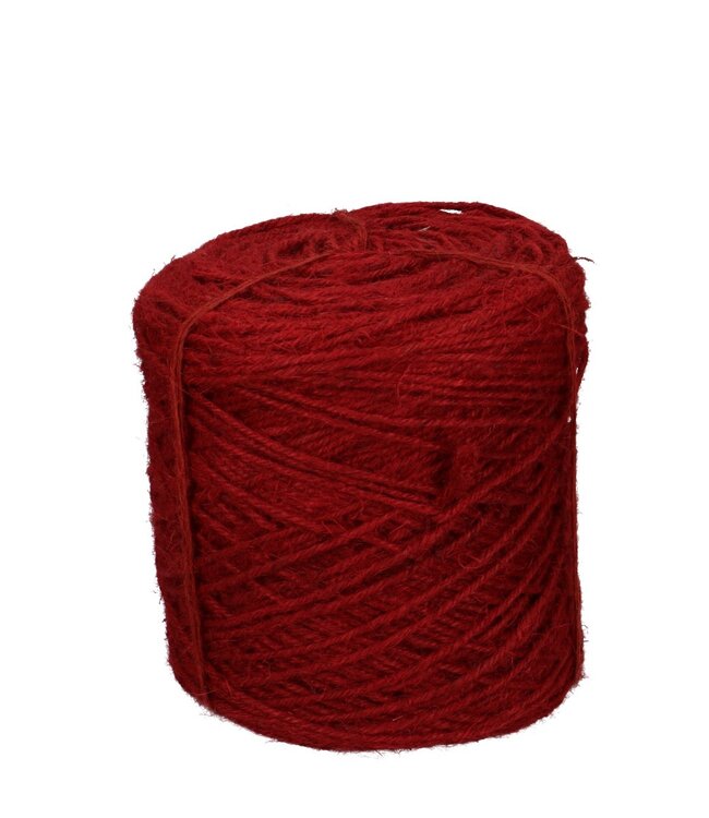 Rode draad Flax cord 3.5mm 1kg | Per stuk te bestellen