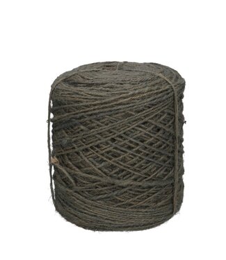 Gray thread Flax cord 3.5mm 1kg (x1)
