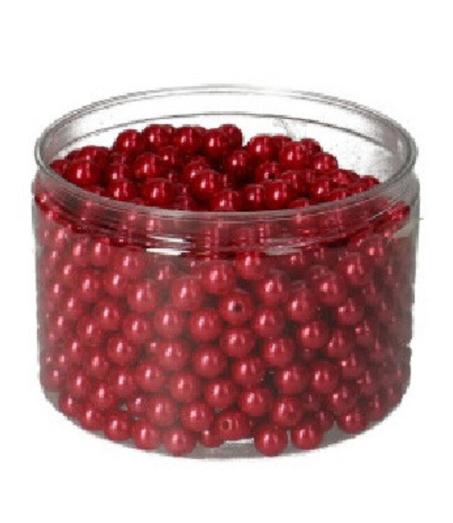 Red Pearls Pearls 10mm | Per 600 pieces
