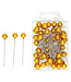 Gold-colored pins Pearl d10*60mm (x50)