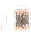 MyFlowers Light pink pins Pearl d06*65mm (x100)