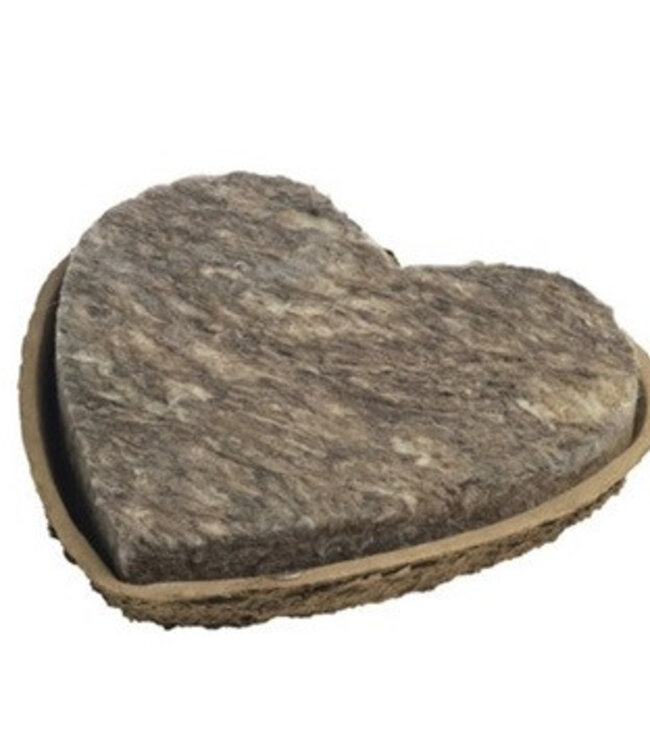 Bruine Oasis Fibre hart bio base 34 centimeter | Per 2 stuks