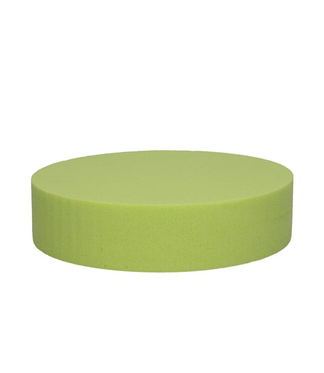 Zitronengelber Oasis-Farbkuchen Durchmesser 20*5 Zentimeter | Pro 2 Stück