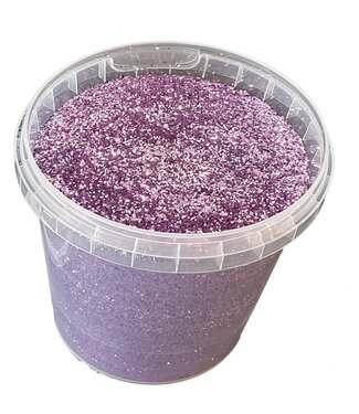 MyFlowers Glitters 400gr in bucket Pink Lavender ( x 1 )