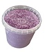Lavendel roze glitters, per 400 gram