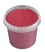 MyFlowers Bucket of quartz sand | packed per litre | cerise (x6)