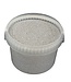 MyFlowers Bucket quartz sand | per 3 litres packed | silver (x1)