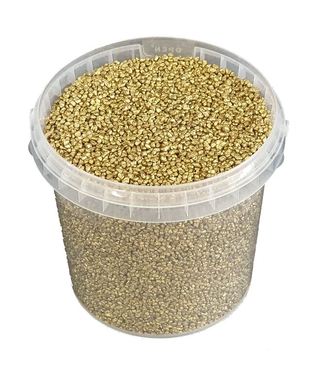 Bucket granules | 1 litre | Colour: Gold (x6)