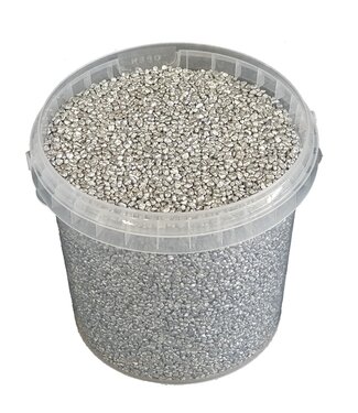 Emmer granulaat korrels | 1 liter | zilver (x6)