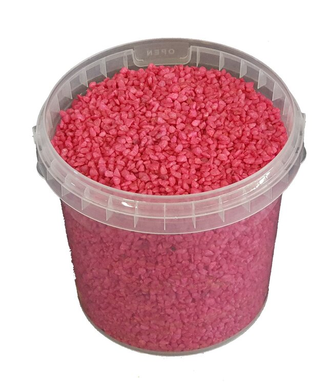 Emmer granulaat korrels | 1 liter | Kleur: cerise (x6)