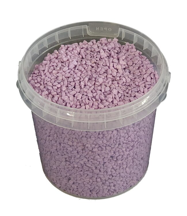 Seau de granulés | 1 litre | Couleur : violet (x6)