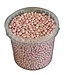 Perles de terre cuite | seau 1 litre | Rose (x6)