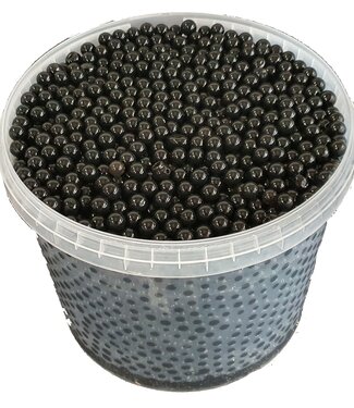 Gel pearls 10 ltr bucket black ( x 1 )