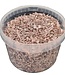 MyFlowers Decorative wood chips | 10 litre bucket | Champagne (x1)
