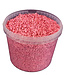 MyFlowers Decorative wood chips | 10 litre bucket | Pink (x1)
