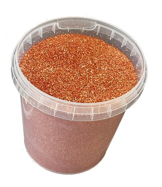 MyFlowers Glitters 400gr in bucket Orange ( x 1 )