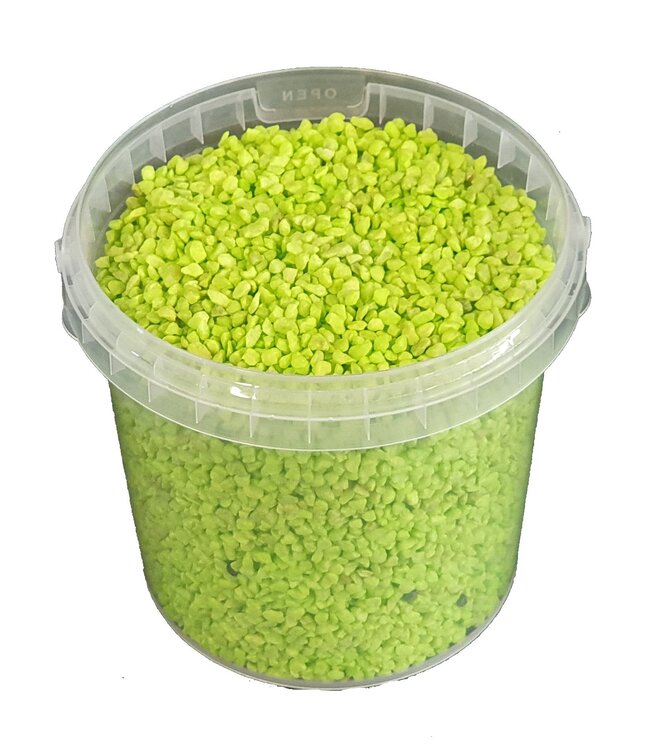 Bucket granules | 1 litre | Colour: light green (x6)