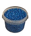 Decorative stones | 3 litre bucket | blue (x1)