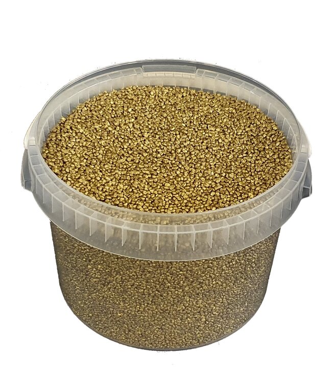 Bucket granules | 3 litres | Colour: Gold (x1)