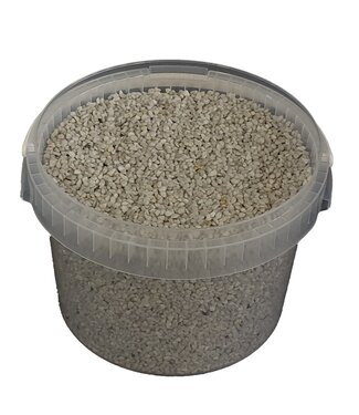 Emmer granulaat korrels | 3 liter | light grijs (x1)