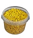 MyFlowers Decorative wood chips | 3 litre bucket | yellow (x1)