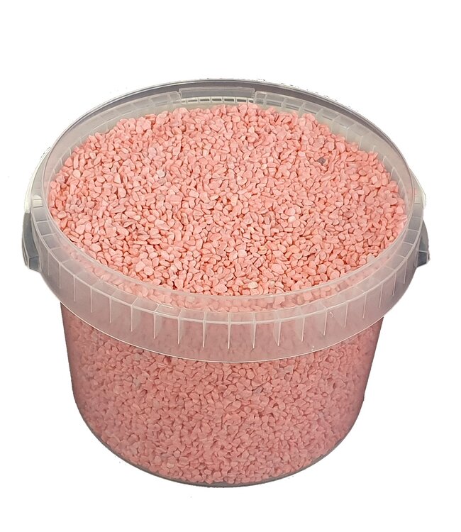 Emmer granulaat korrels | 3 liter | Kleur: Roze (x1)