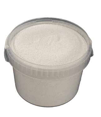 MyFlowers Bucket quartz sand | per 3 litres packed | white (x1)