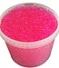 Gel pearls 10 ltr bucket pink ( x 1 )