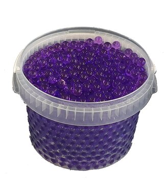 Gel pearls 3 ltr bucket purple ( x 1 )