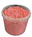 MyFlowers Decorative wood chips | 10 litre bucket | Frosted Pink (x1)