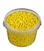 MyFlowers Decoratieve steentjes | 3 liter emmer | geel (x1)