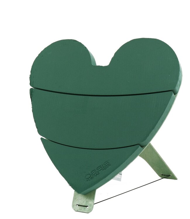 Green Oasis Bioline Heart+std 60*60*5,5 Zentimeter | Kann pro Stück bestellt werden