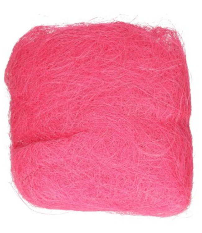 Fuchsia decoration Sisal 250 grams | Can be ordered per piece