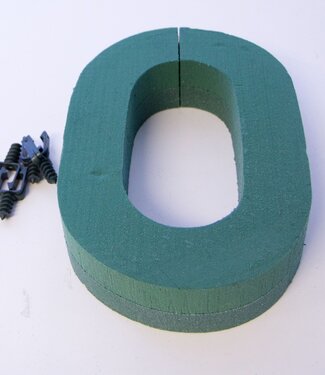 Green Oasis Letter O 31 centimeters (x1)
