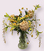 Bouquet of silk flowers "Funky Florals" | Yellow silk flowers